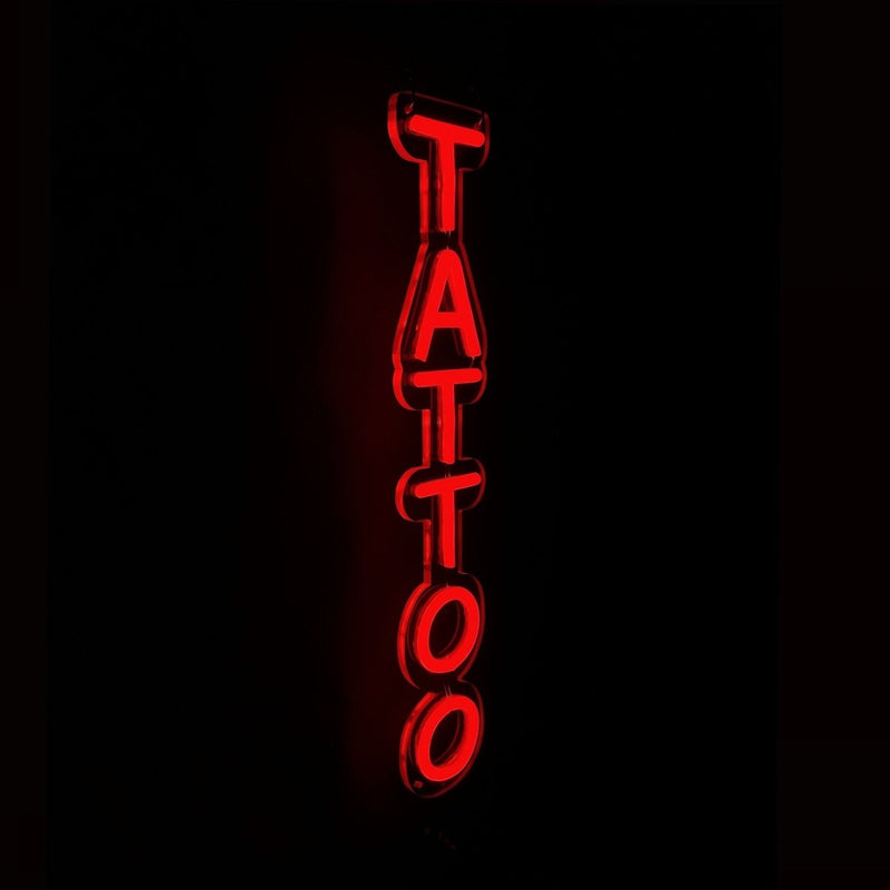 Vertical Tattoo Neon Sign LED Light - NeonPilot