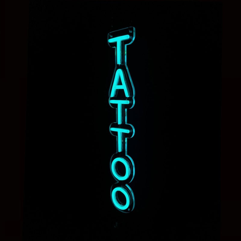 Vertical Tattoo Neon Sign LED Light - NeonPilot