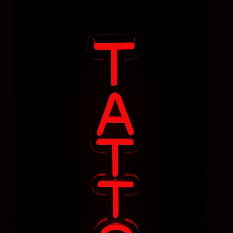 Vertical Tattoo Neon Sign LED Light - NeonPilot