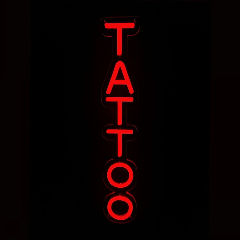 Vertical Tattoo Neon Sign LED Light - NeonPilot