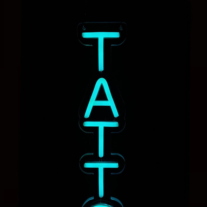 Vertical Tattoo Neon Sign LED Light - NeonPilot