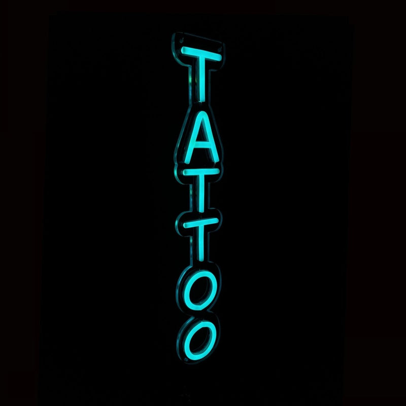 Vertical Tattoo Neon Sign LED Light - NeonPilot