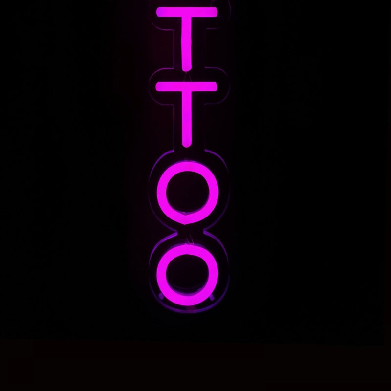 Vertical Tattoo Neon Sign LED Light - NeonPilot