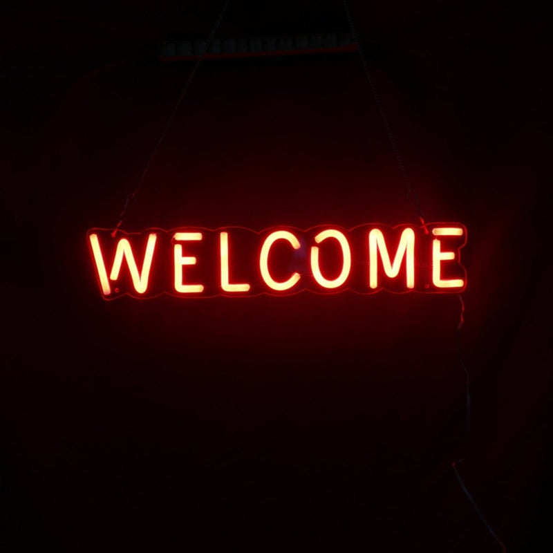 Welcome LED Neon Sign